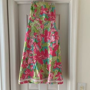 Lilly Pulitzer Strapless Sundress